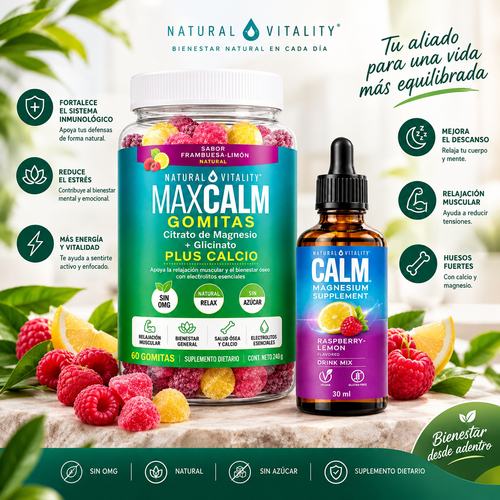 🌿 MAXCALM GOMITAS + CALM MAGNESIUM