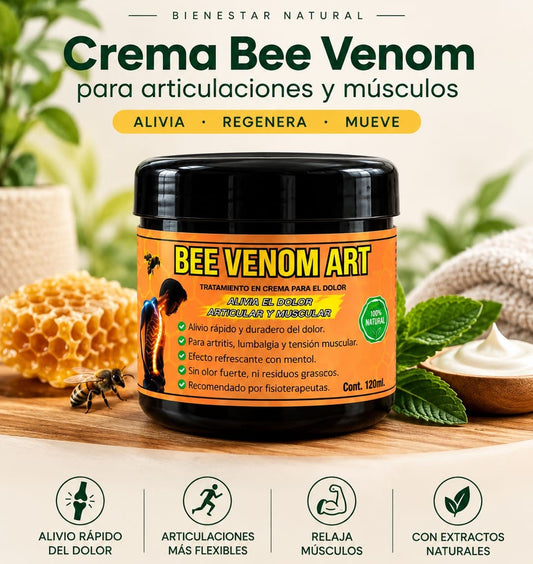 Crema Bee Venom para articulaciones y músculos 120 ml